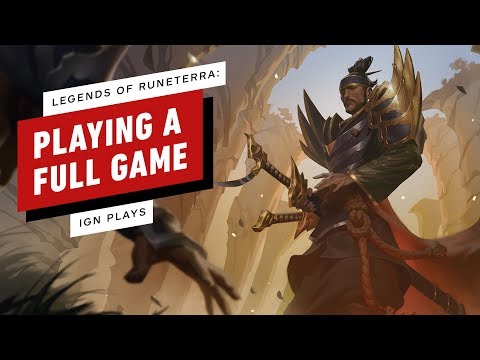 A Full Game of Legends of Runeterra With Riot Games - IGN Plays