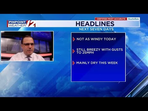 WPRI 12 Weather Now 11/18/25: Cold and Breezy Today - YouTube