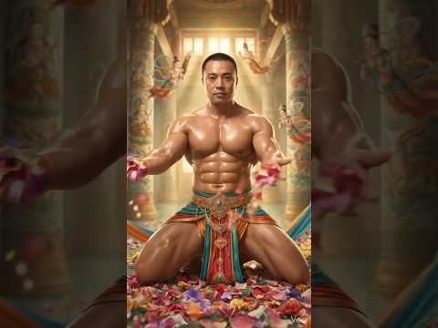 🌸漫天繁花，神明降世！Descent of the Floral Deity #MuscleWorship #เทพเจ้าสุดหล่อ