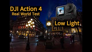 DJI Action 4 | Real World Test | Low Light and Setting