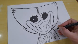 COMO DESENHAR O HUGGY WUGGY