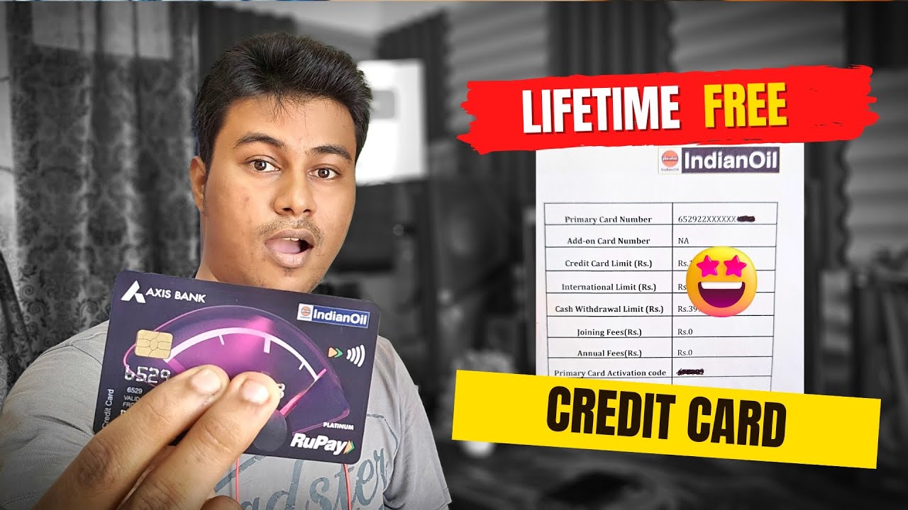 Axis Bank Lifetime Free Rupay Credit Card Unboxing || Axis IndianOil Rupay Credit Card 