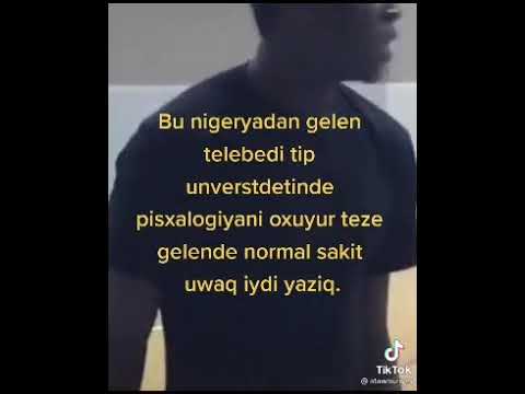 Azərbaycan dilini sökən Nigeriyalı Tələbə😂