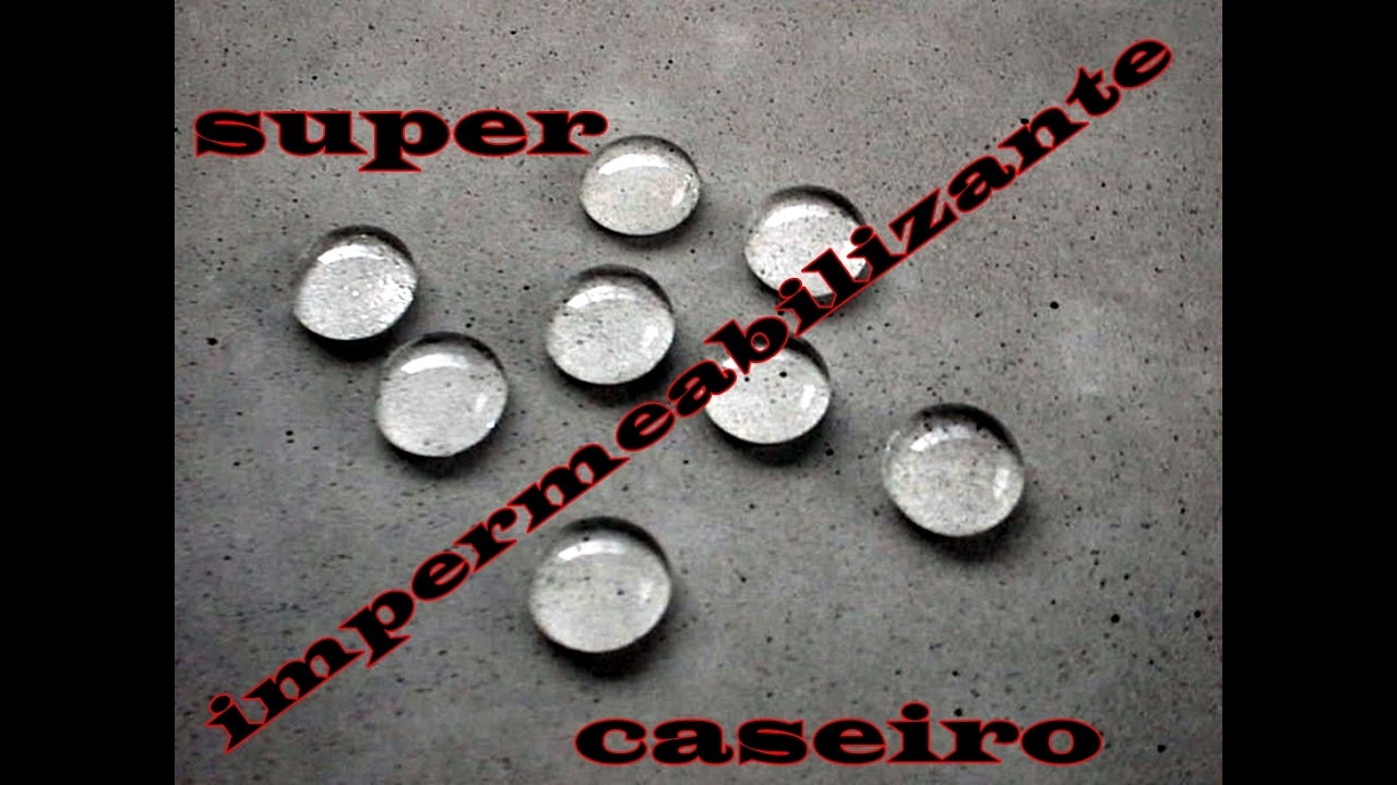 DIY. IMPERMEABILIZANTE CASEIRO PARA VASOS DE CIMENTO
