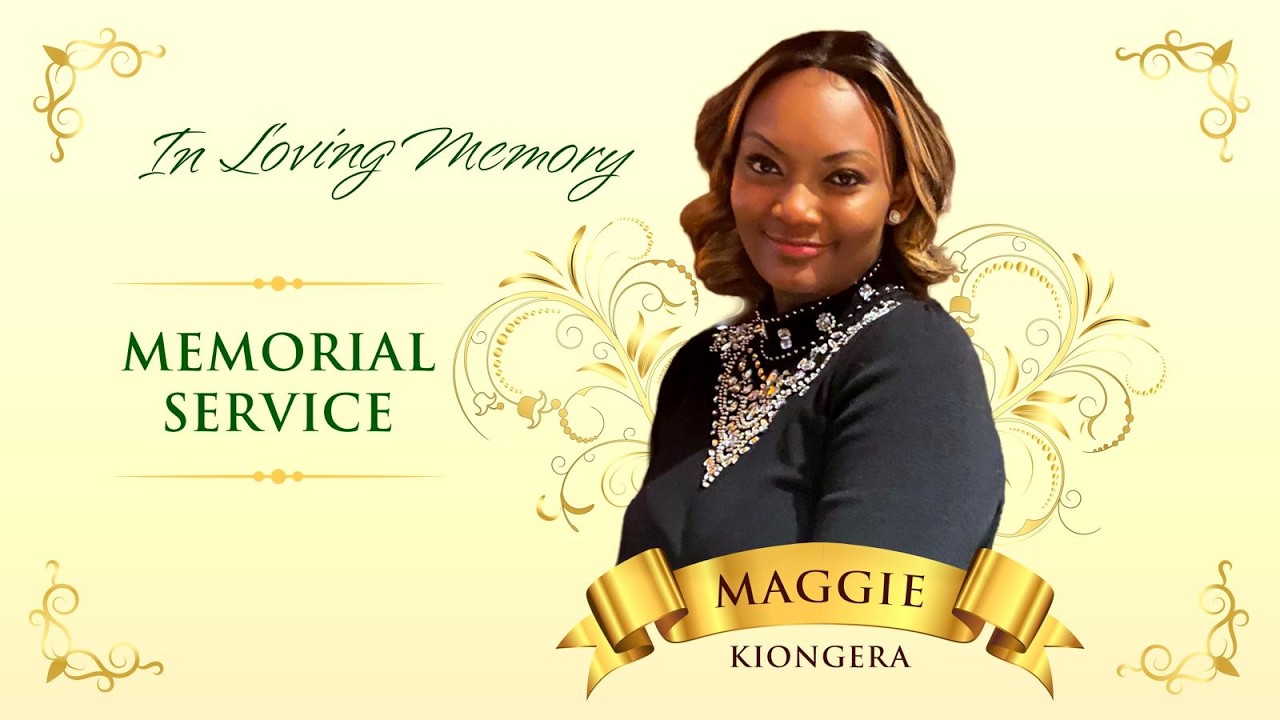 Margaret Kiongera Memorial Service March 1 2026 Time:3Pm EST PCEA  Neema Church  MA