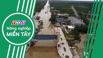 Đẩy nhanh tiến độ hoàn thành cống ngăn mặn lớn nhất Tiền Giang | Nông nghiệp Miền Tây