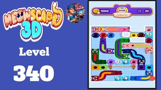 Meowscape 3D level 340  solution and walkthrough 
