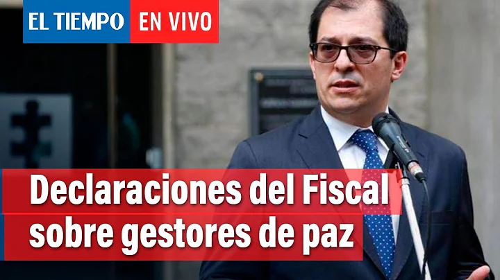 Declaraciones del fiscal Francisco Barbosa sobre l...