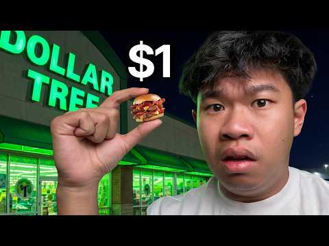 I Only Ate Dollar Store Food For 1 Week