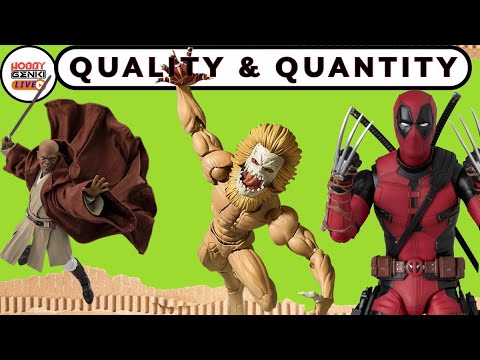 Quality and Quantity? The figure strike back! Hobby genki Live show!