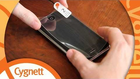 Installing your Cygnett iPhone 3G S screen protector