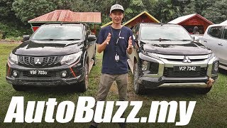 2019 Mitsubishi Triton First Drive in Kota Kinabalu, Sabah - AutoBuzz.my