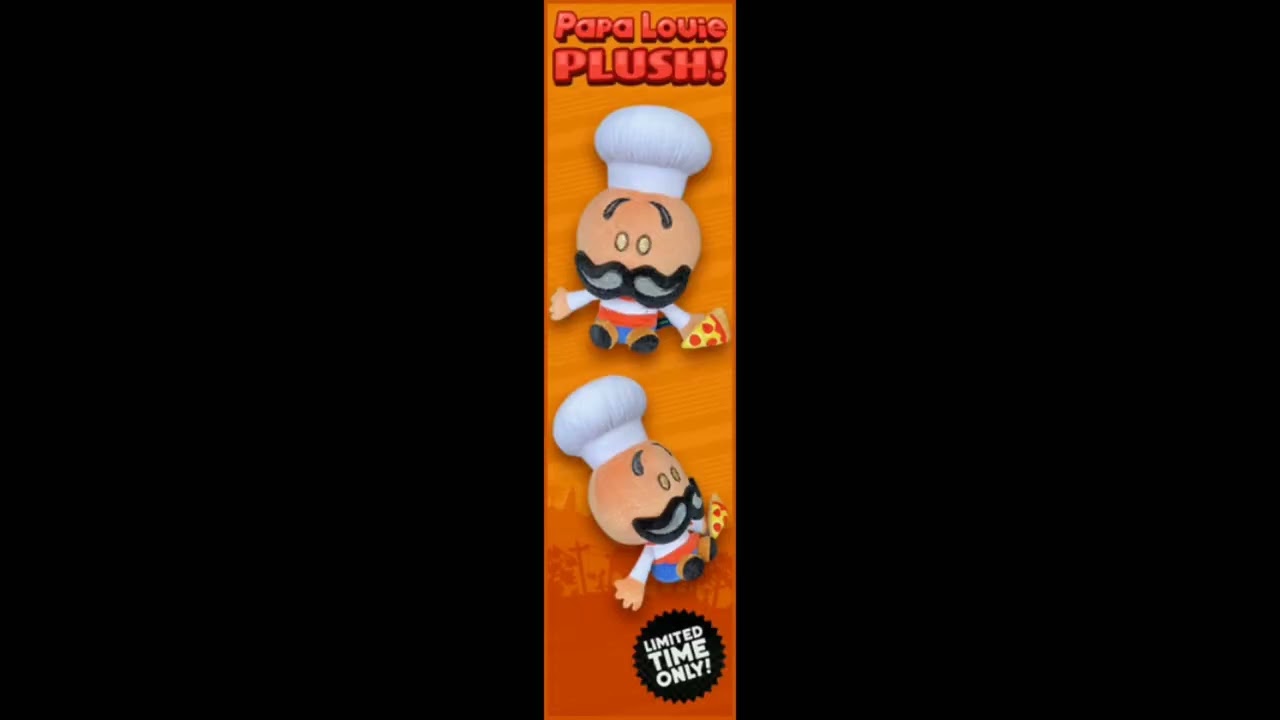 Papa Louie Plush