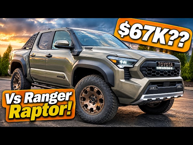 2026 Toyota Tacoma TrailHunter i-Force MAX POV Test Drive & Review