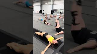 Stronger Snapdowns 💪 #Dance #Gymnastics #Training
