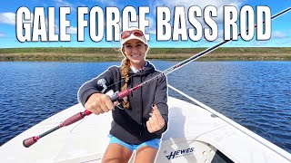 THE BASS THUMB - Gale Force Bass Rod | All Purpose FRESHWATER SPINNING ROD