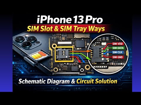 iPhone 13 Pro SIM Card Problem Fix | Slot & Tray Repair - YouTube