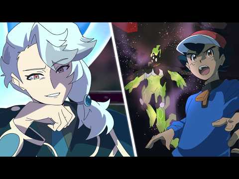MEGA ZYGARDE AND ASH VS ANGE | Pokemon The Series: ZA