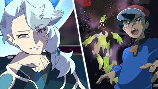 MEGA ZYGARDE AND ASH VS ANGE | Pokemon The Series: ZA