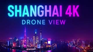 4K Aerial Drone Footage Shanghai City Skyline – Stunning Night & Day Views