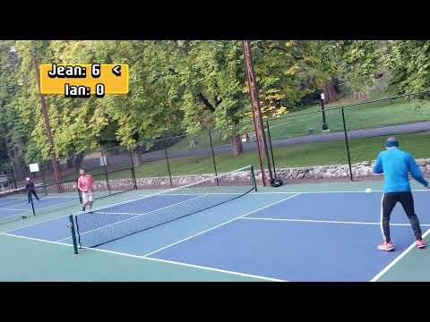 Singles Pickleball in Lithia - Game 2 - Oct 01 2023