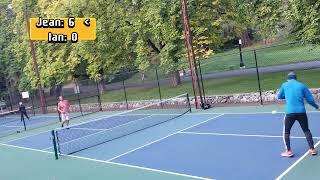 Singles Pickleball in Lithia - Game 2 - Oct 01 2023
