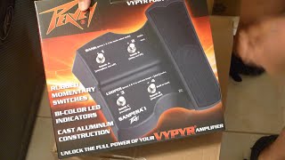 Unboxing Peavey Sanpera I Pedal