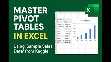 Master Pivot Tables in Excel | Using “Sample Sales Data” from Kaggle (Hebrew)  עברית טבלת ציר אקסל