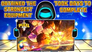 100% Completing Roblox Pixel Blade screenshot 4