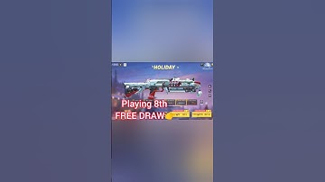 Playing 8th FREE Draw Holiday Series Cod Mobile #shorts #callofdutymobile #codm #codmobile