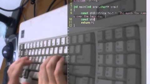 IBM buckling spring keyboard comparison and review (with Japanese subtitle)