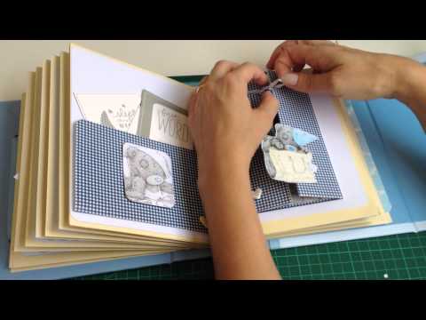 Video: Stăpânirea Tehnicii De Scrapbooking: Un Album Pentru Un Nou-născut