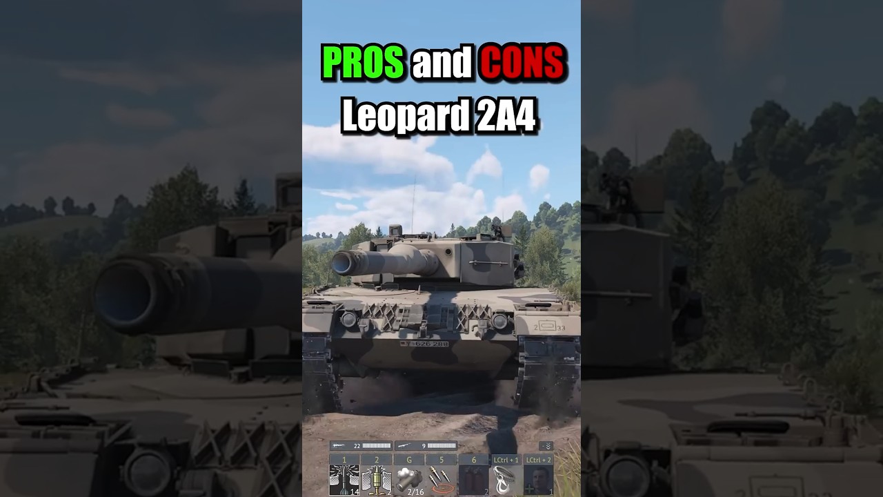 Плюсы и минусы Leopard 2A4