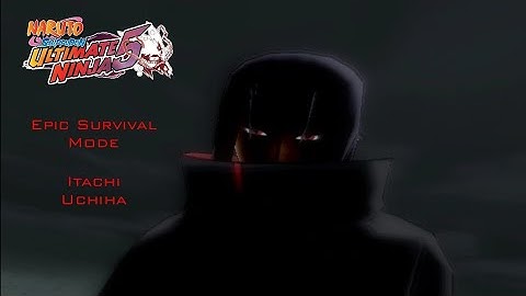 Naruto Shippuden: Ultimate Ninja 5 - Epic Survival Mode • Itachi Uchiha | PS2 Gameplay