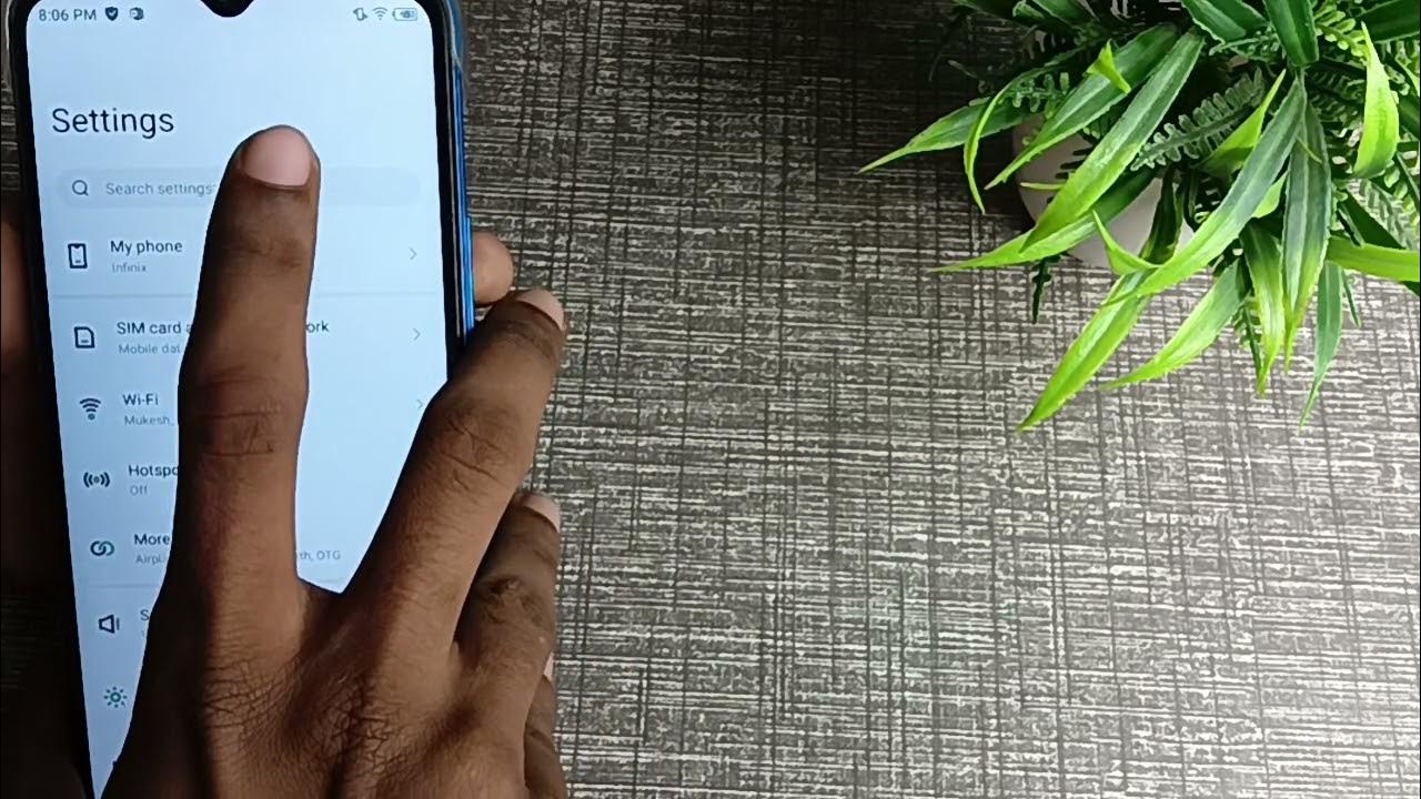 auto switch to mobile data settings, Infinix Hot 20 me auto switch to