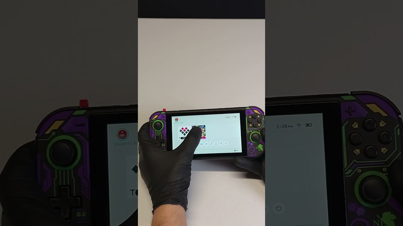 Modded Nintendo Switch Lite Evangelion Edition | Picofly Chip | 1TB SD Card | Tinfoil Ghost Shop