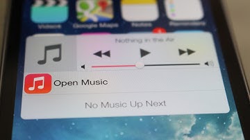 How to Add a Floating Music Widget to Your Homescreen in iOS 7