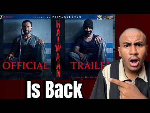 REACTION ON Haiwaan Official Trailer | Akshay Kumar, Saif Ali Khan, Boman, Shriya, Saiyami 