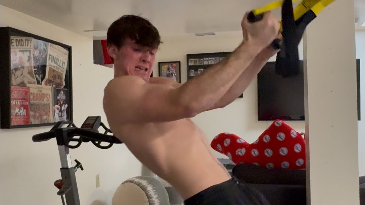 Winter Calisthenics Workout Day 8: TRX Bicep Curls & Flys