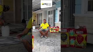 Testimoni Mu400 Granitfix Lowdust