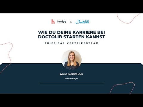 Starte deine Karriere bei Doctolib: Triff das Vertriebsteam (Full webinar)