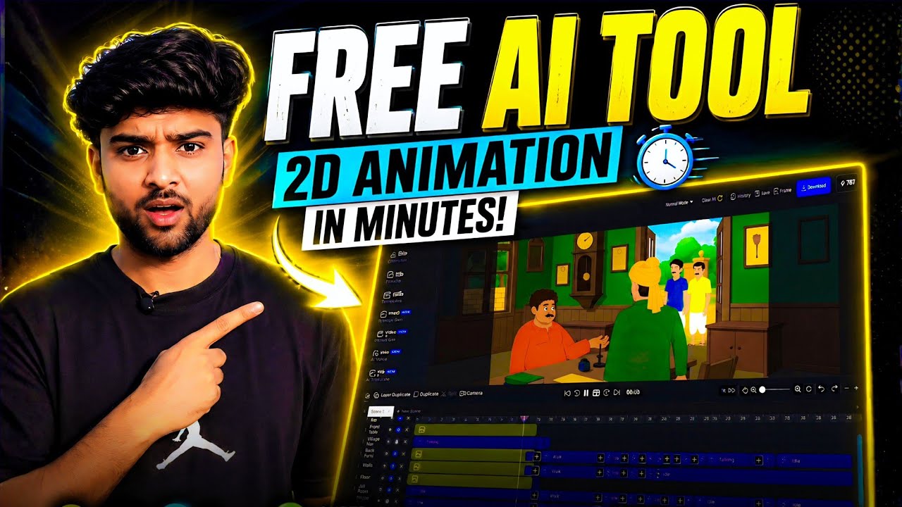 2D Animation Complete Course in Hindi 2026 | Free & Unlimited | No ...