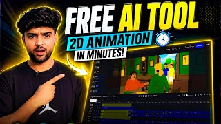Celebrity 2D Animation Complete Course in Hindi 2026 | Free & Unlimited | No Watermark | Free Ai Tools Net Worth