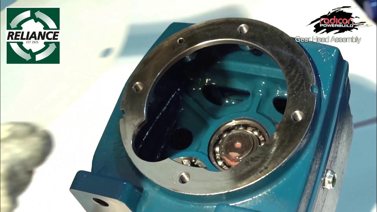 Radicon Gearbox assembly with Reliance YouTube