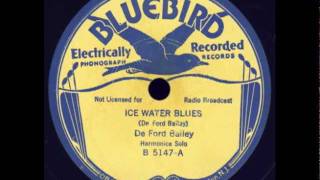 Ice Water Blues ~ De Ford Bailey chords