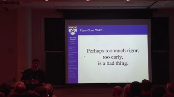 Charles Epstein - Why Prove Theorems? (December 10, 2014)