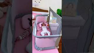 ▶️ Baby Comfy Safety Lightweight Bed Side Crib ( # 2346 ) Product Link in Bio