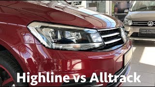 Volkswagen Caddy Alltrack Vs Highline 2018 - Comparison & Review In 4K