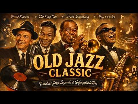 Frank Sinatra, Nat King Cole, Ella Fitzgerald, Dean Martin | Timeless Old Jazz Classics