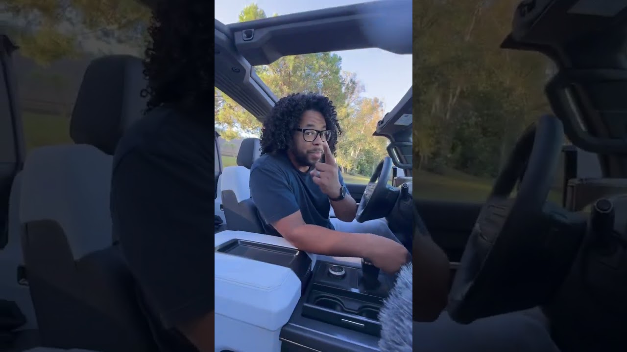 The GMC Hummer EV is officially the craziest thing I&rsquo;ve ever filmed. 😲